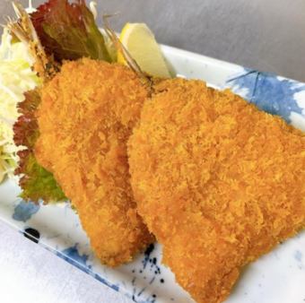 Fried Horse Mackerel/Fried Garlic/Cheese Spring Rolls