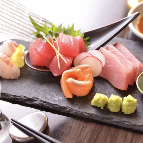 今日鮮魚拼盤（2-3人份）