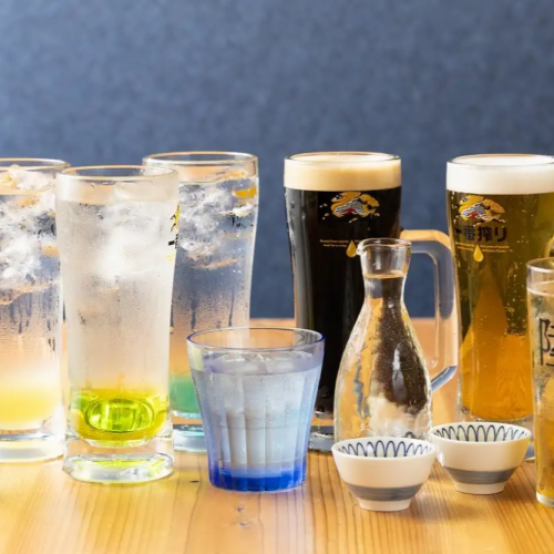 種類豊富なドリンクの数々