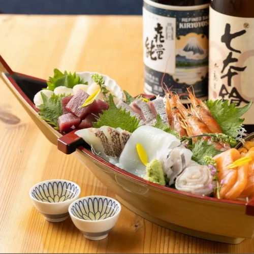 ＜人気No1！！＞本日のお刺身舟盛り　1人前