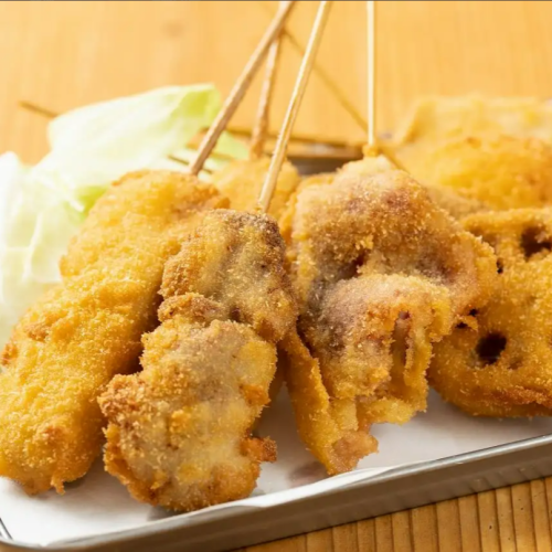 ＜人気No2＞和青串カツ盛り合わせ　5本盛