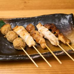 焼き鳥盛り合わせ
