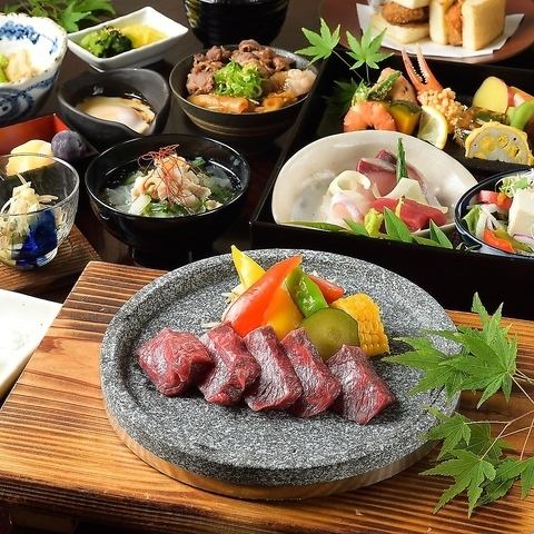 こだわりぬいたコースプラン4000円～。歓送迎会の利用に◎