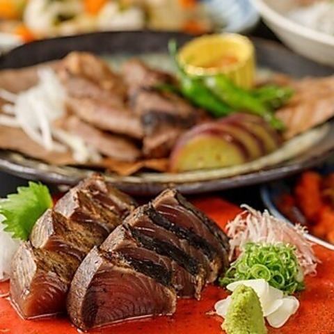 歓送迎会◎藁焼きや熟成肉が付いたコースは3500円～！もちろん種類豊富なドリンクも飲み放題付きです。