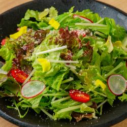 Caesar salad with lots of cheese