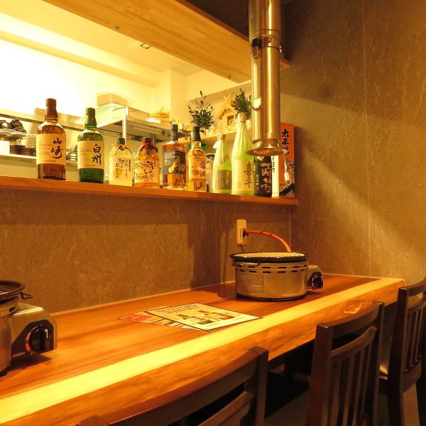 Also great for dates ◎ A stylish space that doesn't seem like a yakiniku restaurant.You can enjoy yakiniku banquets, dates, etc. slowly without worrying about your surroundings in a private room.We also have counter seats, so please feel free to visit us even if you are alone.