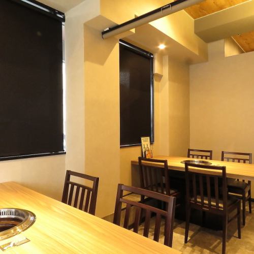 Also for dates ◎ A stylish space that you can't think of as a yakiniku restaurant