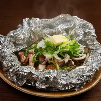 北海道郷土料理イカゴロホイル焼き