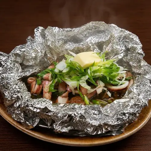 北海道郷土料理イカゴロホイル焼き