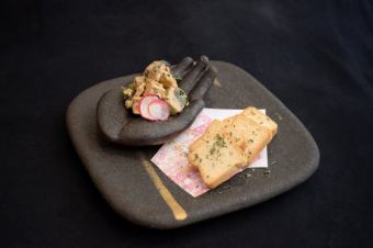 ブルーチーズ紹興酒漬