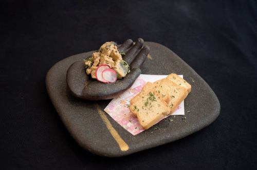 ブルーチーズ紹興酒漬