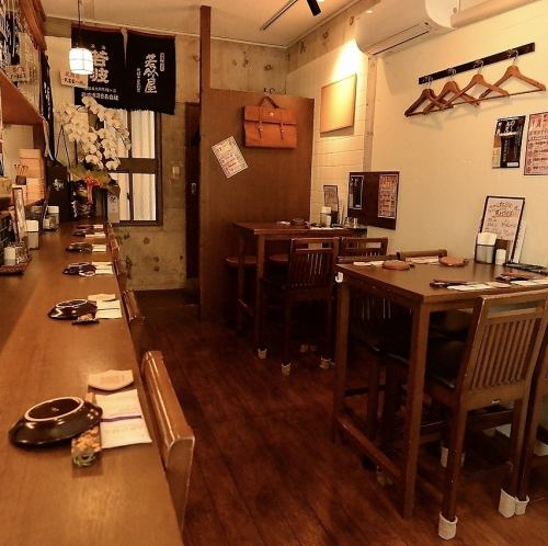 【気軽に使えるカウンター席】