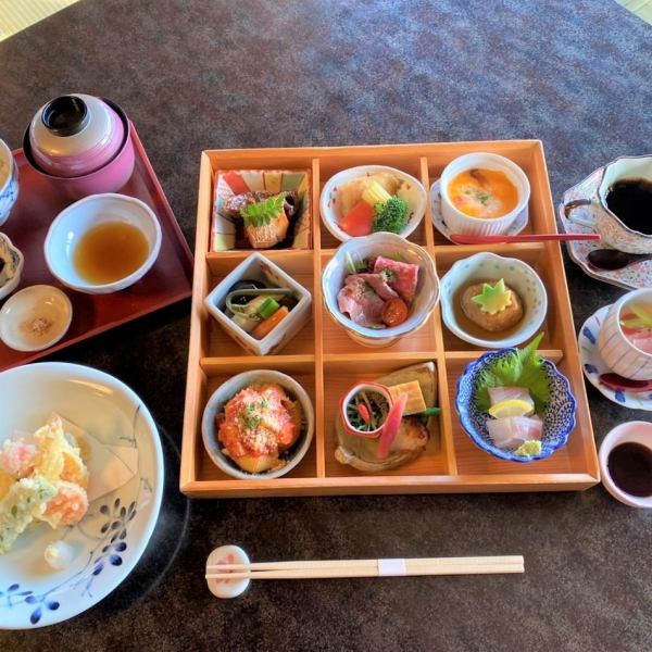 京都懷石料理意式“櫻花楓御膳”（僅限午餐）