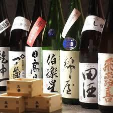 日本酒20種以上のご用意