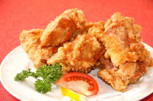 Deep-fried young chicken