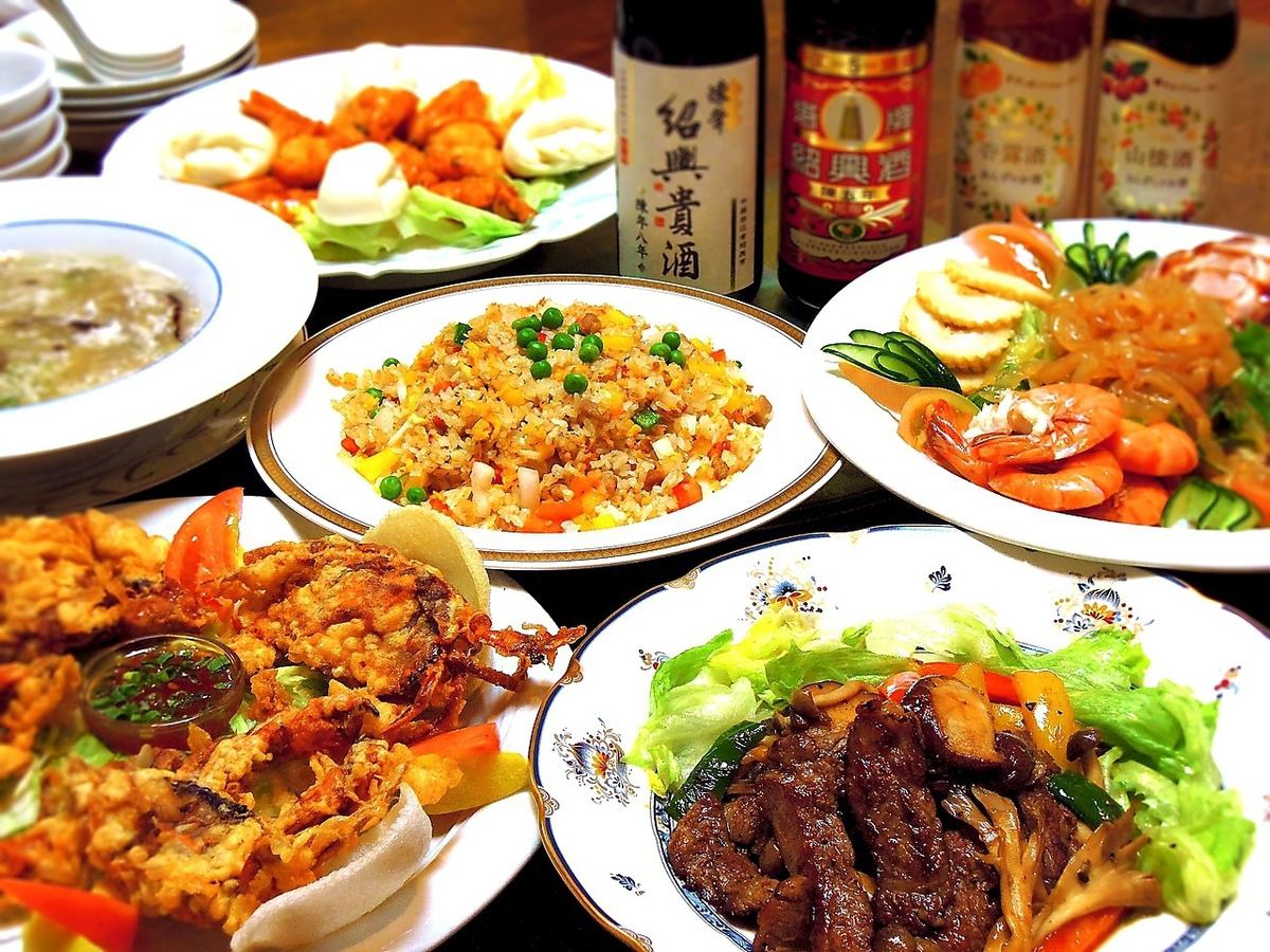 價格合理的正宗中華料理♪套餐3000日元起。