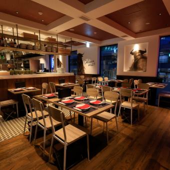 【月~木曜限定平日貸切2hプラン】自家製ビュッフェと4種ビアサーバー含む飲み放題付き150,000円~