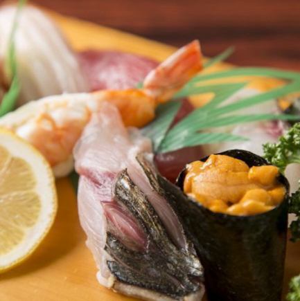 鮮魚の贅沢グレードUPコース〈全8品〉6600円