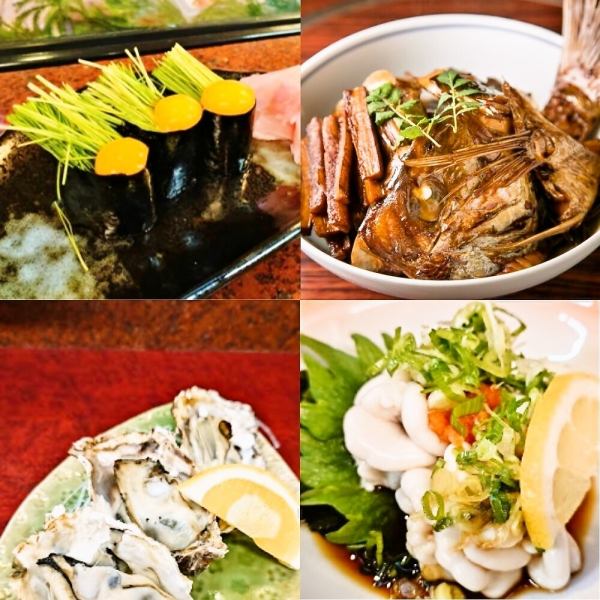 【様々な味覚を堪能】白子や牡蠣、熟練の技が光る逸品★