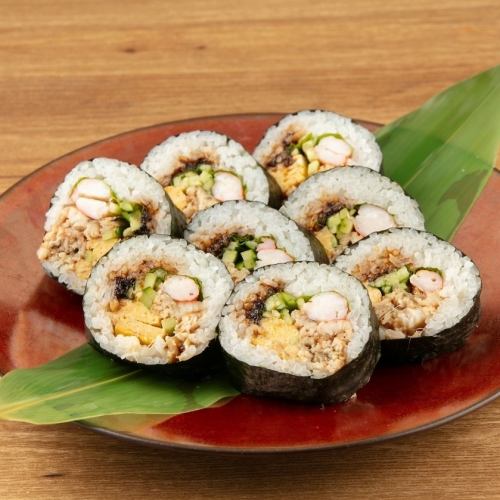 미나토의 특제 굵은 권 (새우, 홀자, 계란 구이 포함)