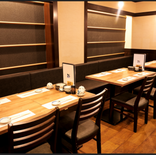 해방감이 있는 테이블석은 연회·데이트·여자회·엄마회 등 다양한 장면에서 이용할 수 있는 자리가 되어 있습니다♪