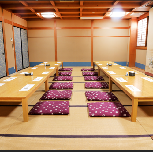 점내 3층에는 전세 다다미의 준비도 있습니다.20~50분의 전세로 이용하실 수 있으므로 대형 연회 등에도 최적입니다.인원수의 상담 등도 수시로 받고 있으므로, 꼭 부담없이 문의해 주십시오!