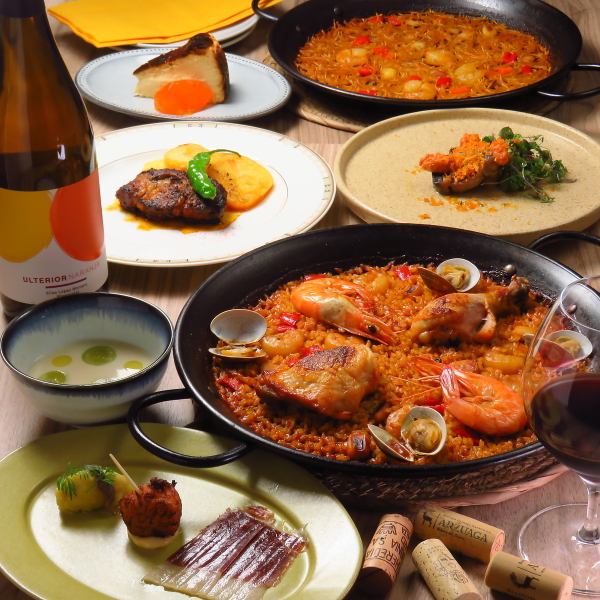 季節のヒラソルコース 6050円(税込)