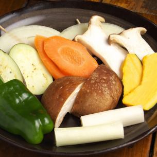 焼野菜盛り