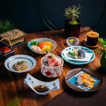 【夏季限定！含2小時無限暢飲】冰涼蓋飯才是主菜！享用創意日式料理的「冰涼蓋飯套餐」（共8道菜）