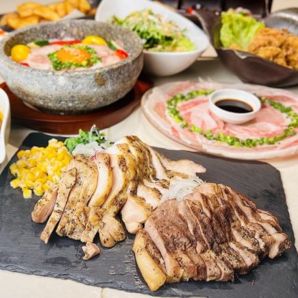 [3 hours all-you-can-drink included♪] Enjoy our proud Matsusaka pork! "Garden" 4,700 yen