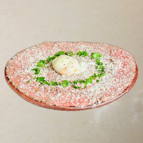 日本黑毛牛肉Carpaccio Carbonara風格