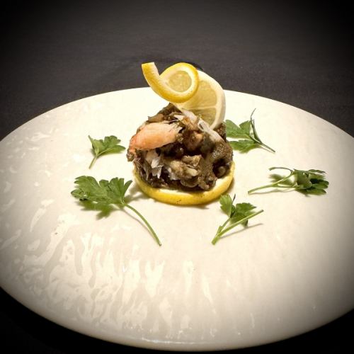 蟹肉の蟹味噌和え