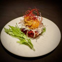 極上うにユッケ