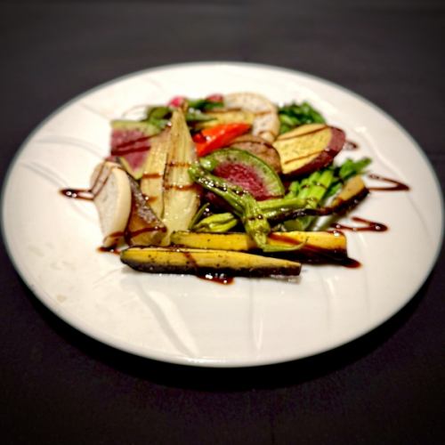 本日の三浦野菜ローストサラダ