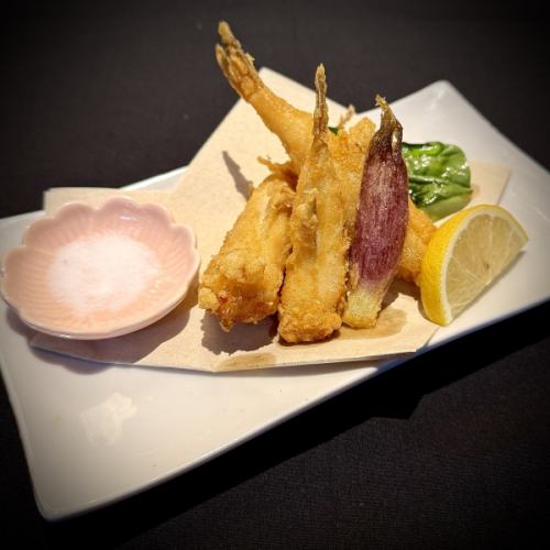 フグの唐揚げ　　山椒塩