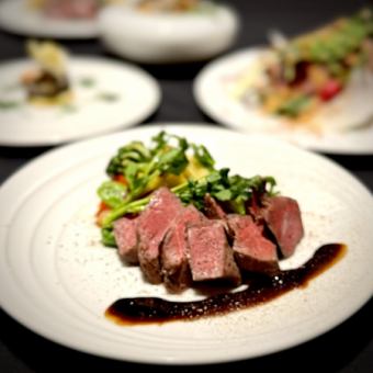 オープン記念限定【 あさひ堂 コース】お料理8品 2時間地酒が飲めるプレミアム飲み放題付き