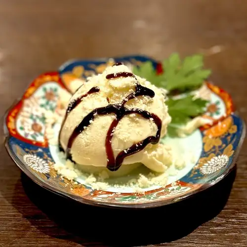濃厚チーズのソルベ