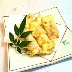 生ハムとクリームチーズの天ぷら
