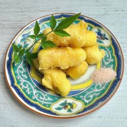 生ハムとクリームチーズの天ぷら