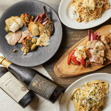 【お料理のみ】香ばし焼きリゾットや生パスタなど Ricordoコース全7品4500円〈当日予約可〉