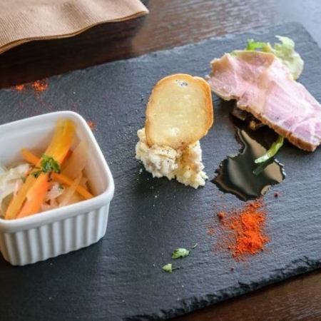 前菜5種盛り合わせ 1人分