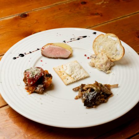 前菜5種盛り合わせ 3人分