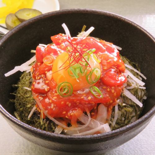 網元あん名物！海鮮ユッケ丼