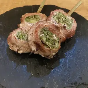 レタス、豚巻き
