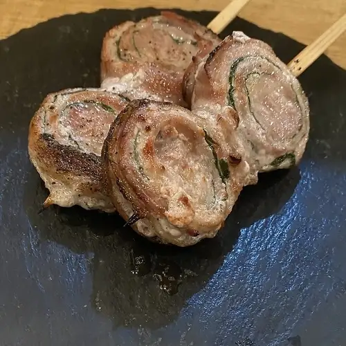 豚しそ串