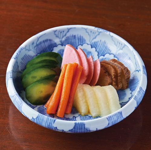 お漬けもの盛り