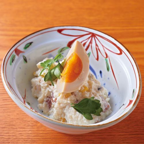 燻製ベーコンの白和えポテトサラダ