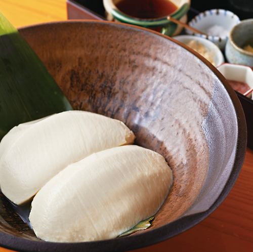 【毎日できたて…】燈庵自慢のできたて豆腐