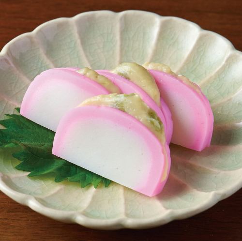 わさび漬けの板わさ 