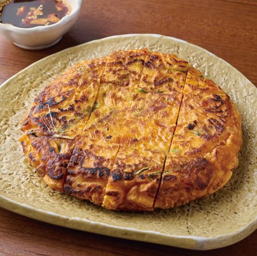 モツァレラチーズとキムチのお焼き